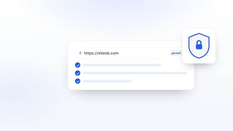 Site yedeğinin kontrol edilmesi temsili